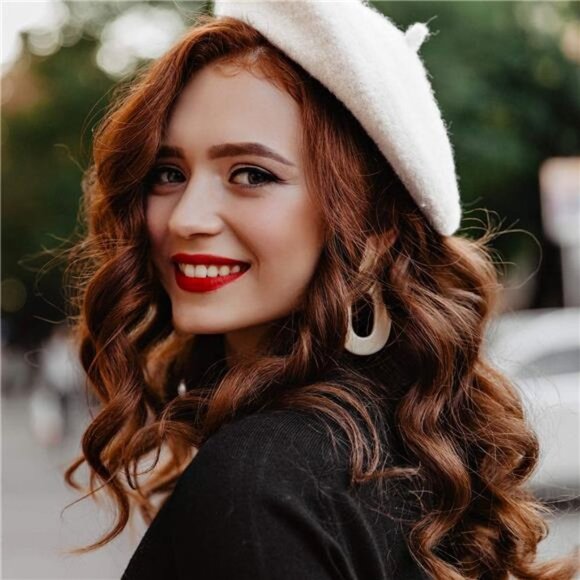 4 Pieces Beret Hat for Women Classic Solid Color French Style Beanie Winter Cap